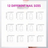 24 stuks rode en zwarte kunstnagels Lijm op kunstnagels Lijm op nagels Amandelvormige nageltips Volledige dekking kunstnagels Druk op nagels Set Rode en zwarte kunstnagels