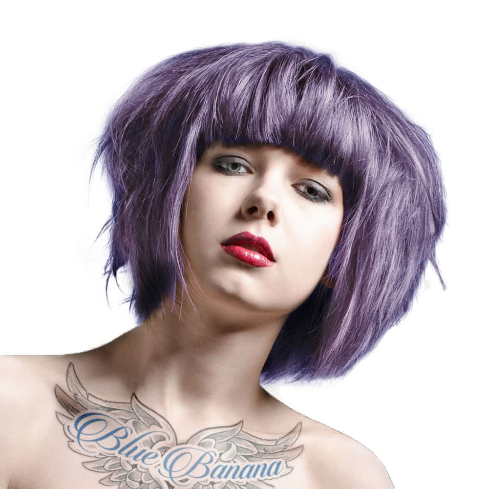 Directions semi-permanente haarkleuring 88ml - Fluorescerend Oranje Haarverf Naty Shop Lilac 176 Ml (1 pakje)
