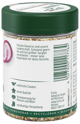 Fuchs Gewürze - Zwiebel rot geschnitten - Gewürz für Pürees, Salade of Brotaufstriche - natuurlijke ingrediënten - 40 g in wiederverwendbarer, recyclebarer Dosis