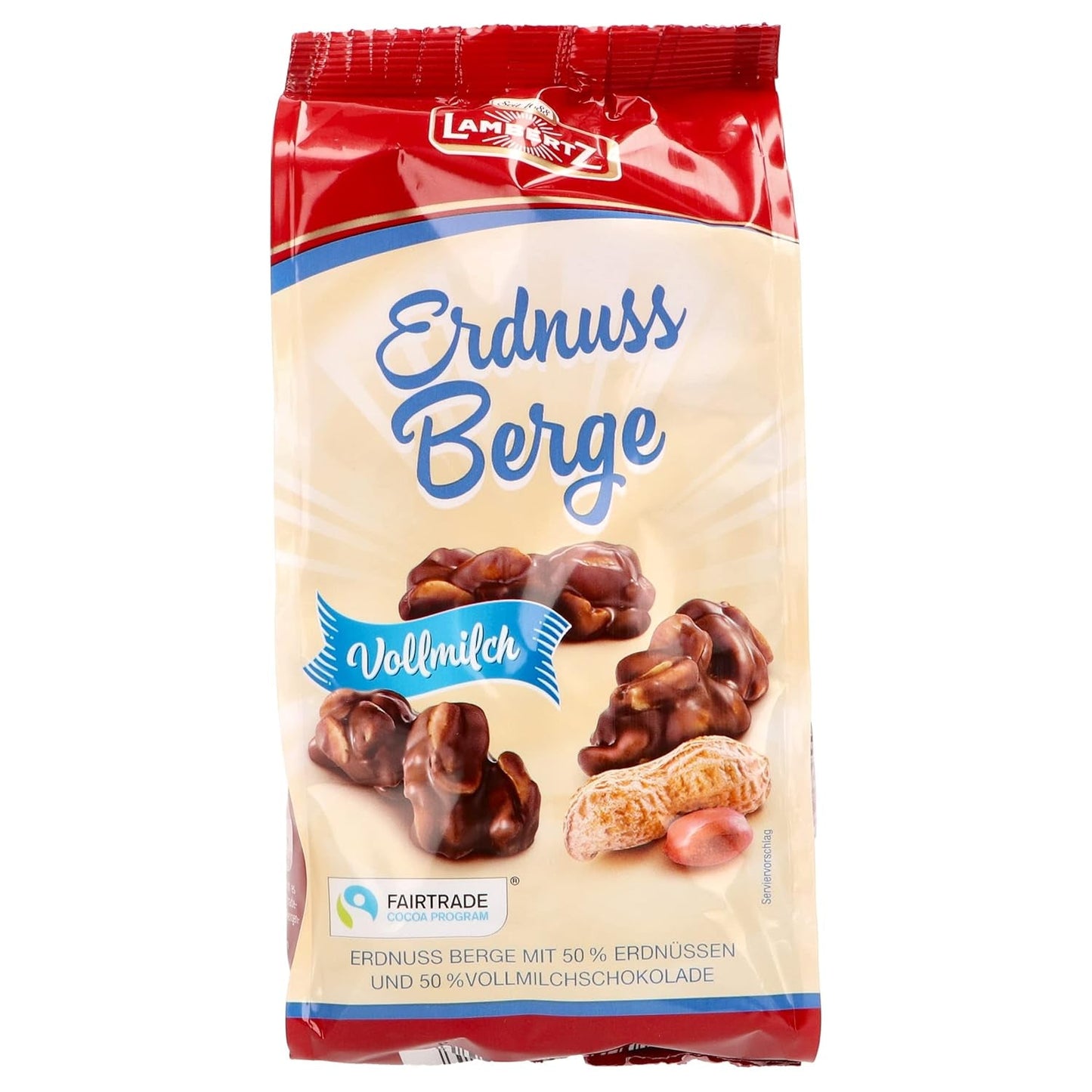 Pindagebergte melkchocolade (250 g)