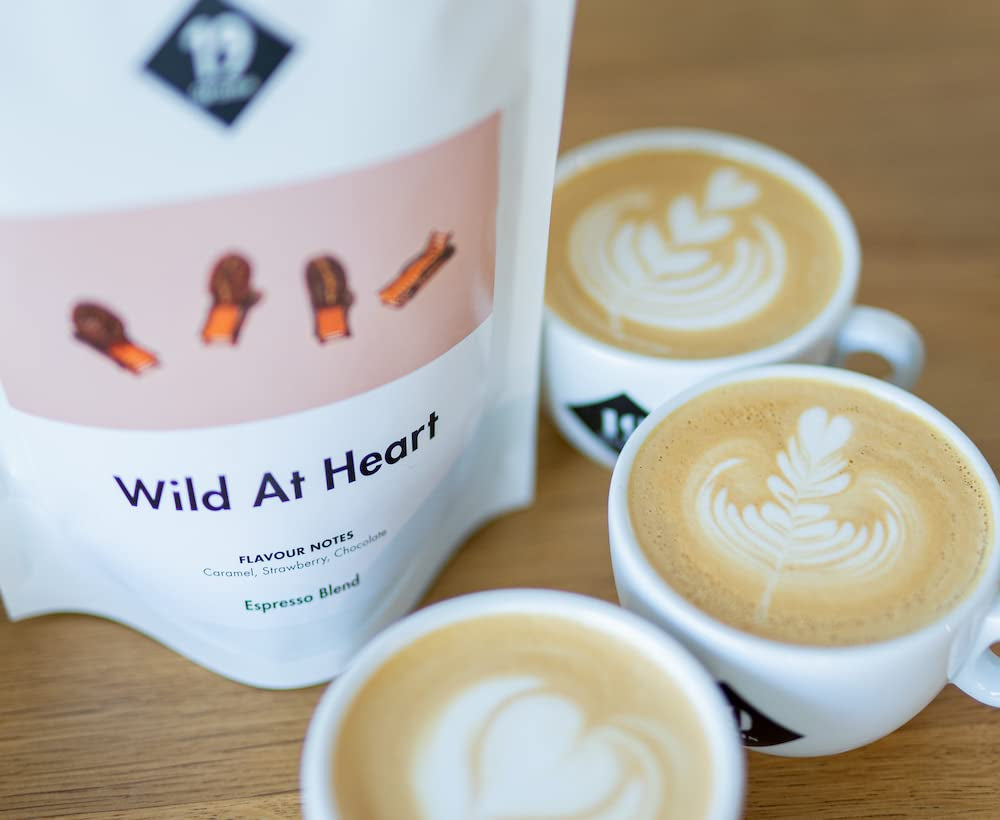 Wild van hart-espresso | 250g Bohnen gans eerlijk & duurzaam | frisch geröstet | 100% Arabica Koffiebohnen | koffiespecialiteit | 19gram Kaffeerösterei