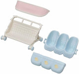 Sylvanian Families L5533 Triplets-kinderwagen - Poppenhuisspeelset Naty Shop Dolls