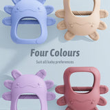 akolik Baby Bijtring 0 3 6 9 Maanden Bijtring Speelgoed en Hulp BPA Gratis Baby Bijtring Tandjes Mitts Voedsel Veilig Geschenken voor pasgeborenen