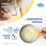 BEBA 2 - Opvolgmelk na 6 maanden, met 5 HMO-complex, leeftijdsafhankelijk eiwitgehalte, lactosevrij, palmolievrij, visolievrij, babyvoeding, babymelkpoeder, verpakking van 3 (3 x 800 g)