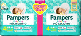 Pampers Baby Dry Maxi Twin Pack luiers, maat 4 (7-18 kg), 48 luiers