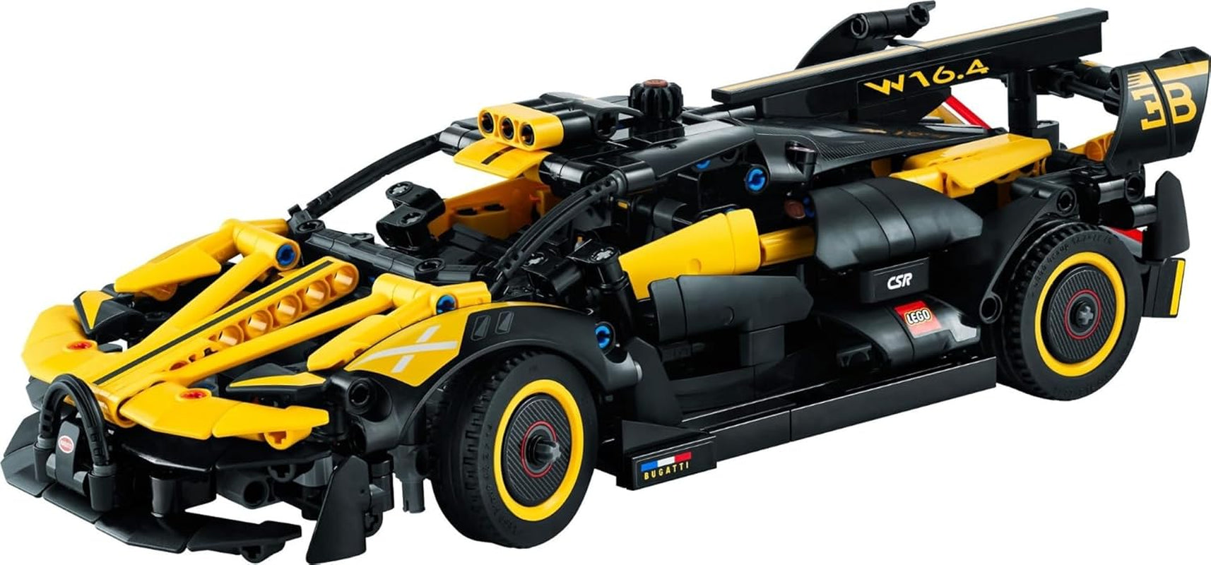LEGO Technic Bugatti Raceauto, Automodelbouwset, Sportwagenspeelgoed, Iconische verzamelautoset, Bouwspeelgoed vanaf 9 jaar 42151 Bouwsets Bekijk de LEGO-Store