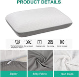Fityou Memory Foam Kussen Neksteunkussen Ergonomisch Slaapkussen Koelkussen Dubbelzijdig Ontwerp Wasbare Kussensloop (67,5X40X13Cm) Cervicale Orthopedische Kussens Naty Shop