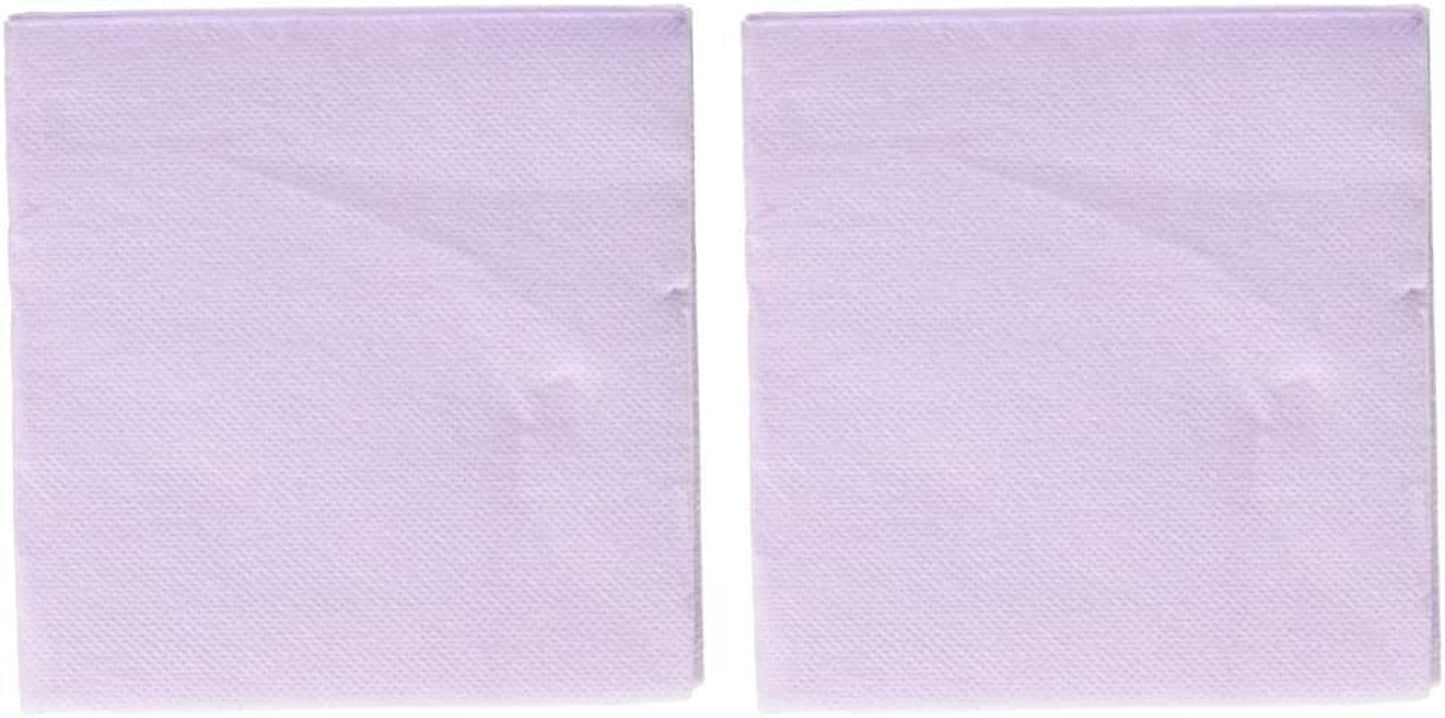 - Tex Touch papieren servetten - Roze kleur - Fsc®-gecertificeerde servetten - Recyclebaar en biologisch afbreekbaar - Pak van 50 roze servetten maat 24 X 24 Cm