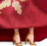 Barbie Signature Nieuwjaarspop in rode jurk met gouden pioenrozencollectie speelgoed JJX83