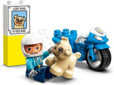 LEGO 10967 DUPLO politiemotor, Politiespeelgoed voor peuters vanaf 2 jaar, Ideaal speelgoed voor de motoriek van baby's, Speelgoedmotor Bouwsets Besuche den LEGO-Store