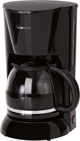 Clatronic® espressomachine | Automatische espressomachine voor 12-14 kopjes (ca. 1,5 liter) | Espressomachine met filter en antidruppelsysteem | 900W | Espressor KA 3473 Zwart