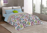 Fantasy T-Fa-Hypnotic-1P Winterquilt, Microvezel, Hypnotic, 170X260Cm Quilts en quilts Naty Shop Cerchi Astratti 260X260 Cm