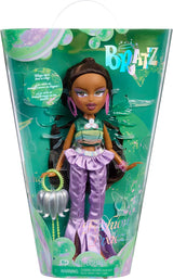 Bratz Fashion Pixiez Sasha Doll - Fantastische verzamelpop met echte mode en accessoires, vleugels die in een ring veranderen
