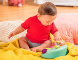 B. speelgoed - Kinderspeelgoed voor kinderstoel - Zuignapspeelgoed met muziek, licht, geluid - Zintuiglijk speelgoed - Motorisch speelgoed voor kinderen - vanaf 6 maanden - Whirly Pop Baby Toys Naty Shop