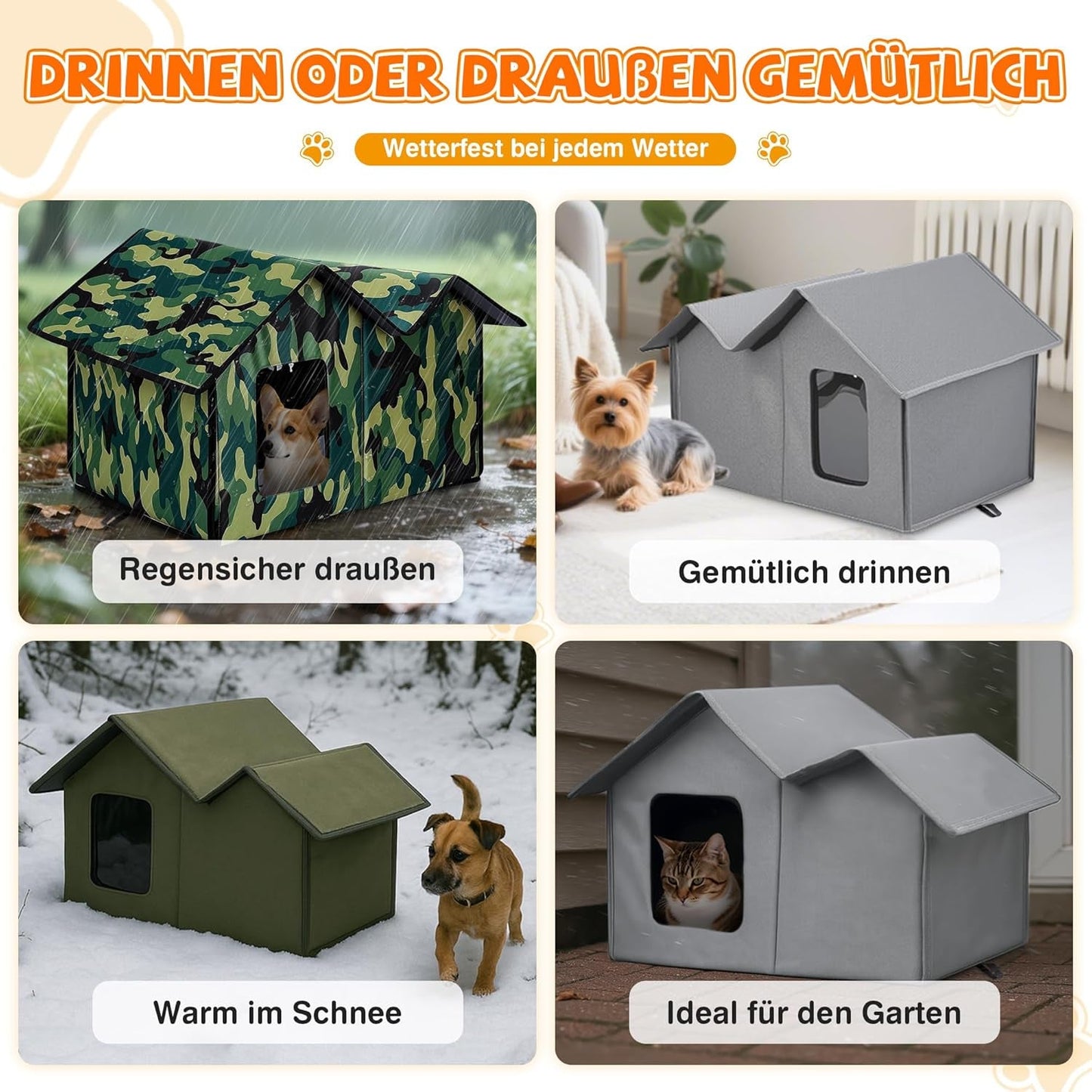 Dekens en meubels, Huisdieren, Grotten & Huizen, Katten, Kattenbedden, Katten - bedden, matrassen