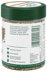 Fuchs Gewürze - Kreuzkümmel ganz - Orientalisch-nussige Note für Falafel und Linsengerichte - natuurlijke ingrediënten - 60 g in wiederverwendbarer, recyclebarer Dosis