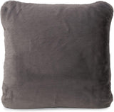 Gözze - Comfortabele kussensloop, Merino Feeling, 50X50 Cm - Donkergroen Bedden en dekens Besuche den Gözze-Store Antraciet