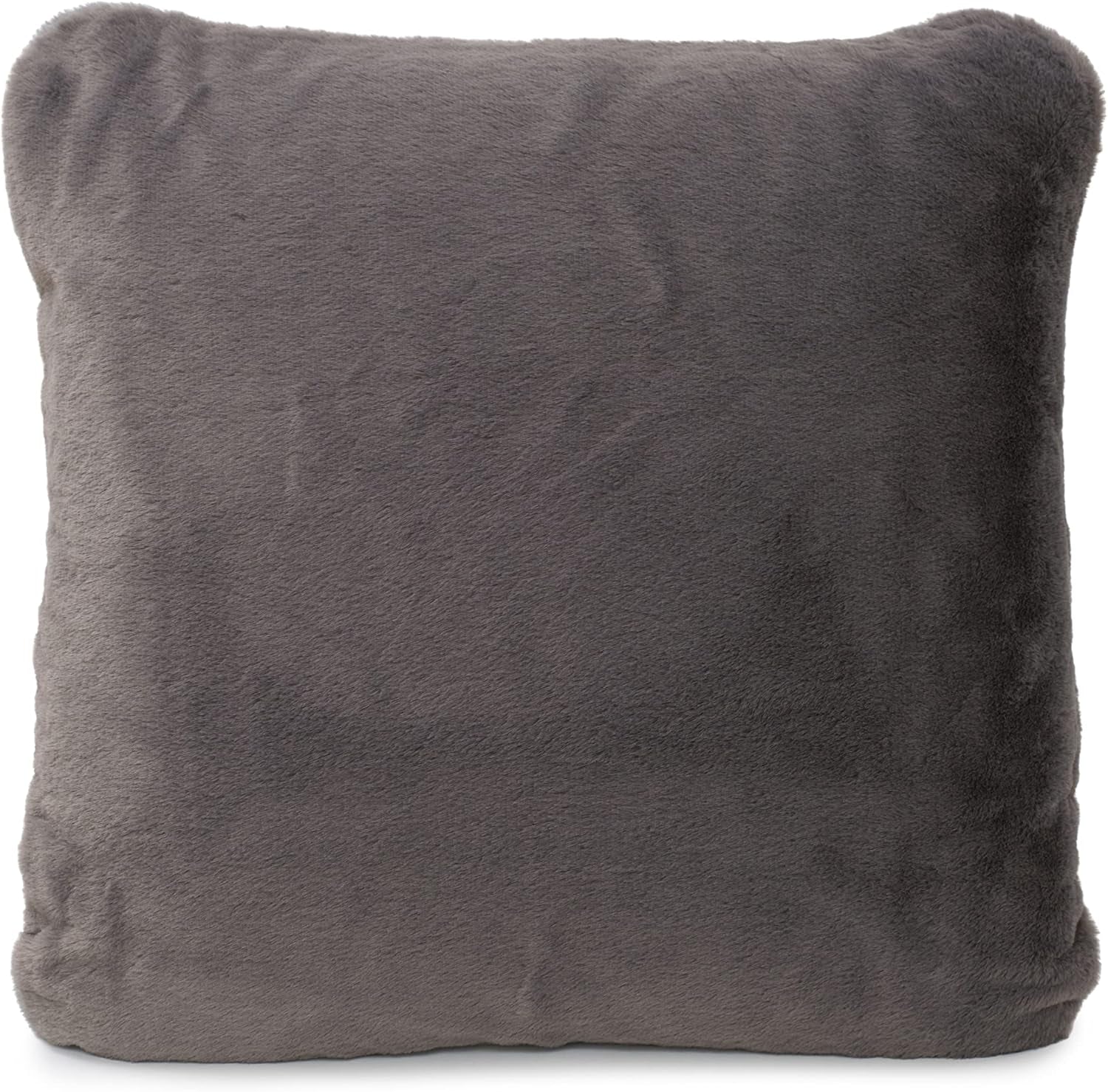 Gözze - Comfortabele kussensloop, Merino Feeling, 50X50 Cm - Donkergroen Bedden en dekens Besuche den Gözze-Store Antraciet