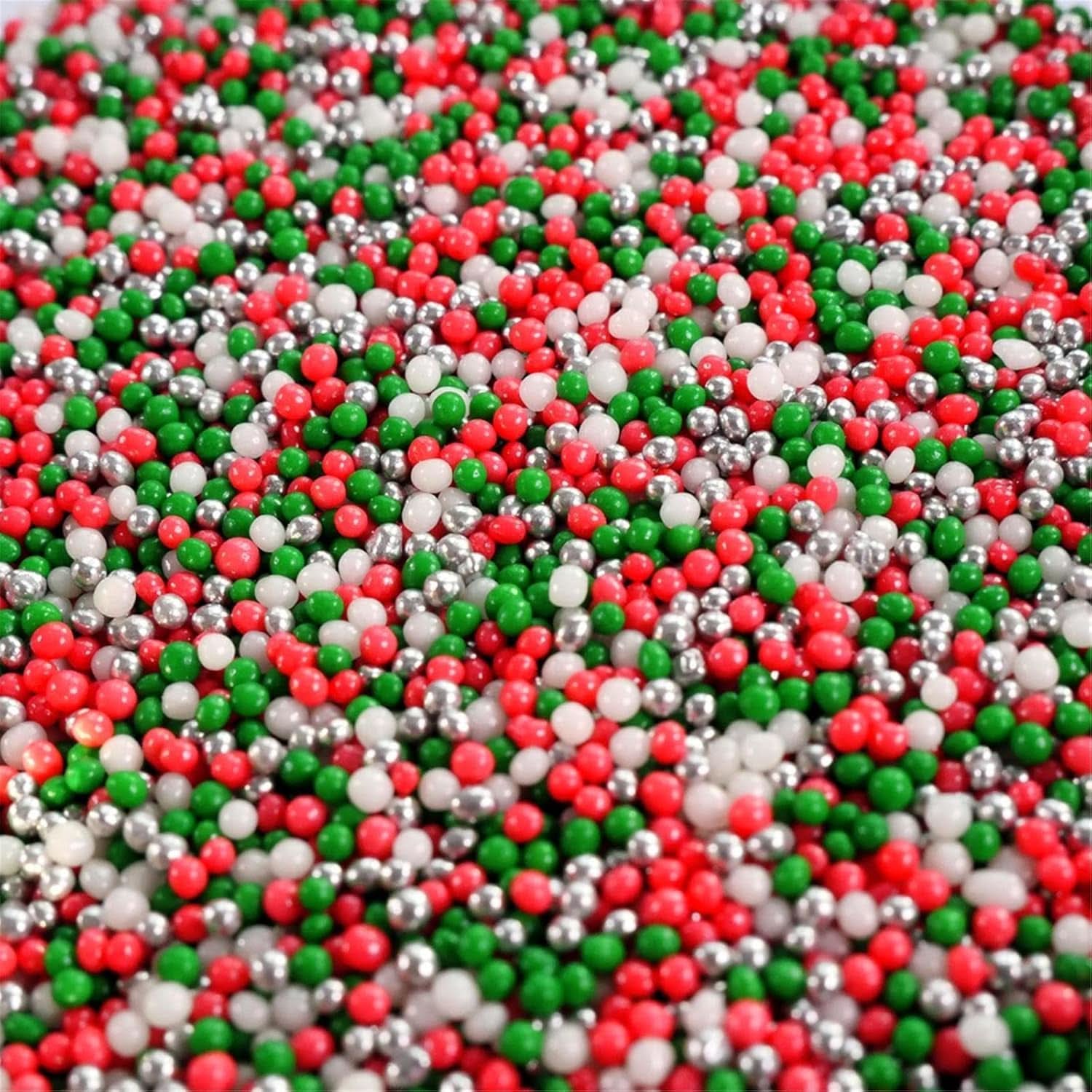 Strooi Hero Nonpareille Twinkle Christmas, 40 gram Hagelslag Naty Shop 40 gram