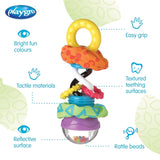 Playgro Rattle Super Shaker - rammelaarbal voor baby's - rammelaarbal - rammelaarbal voor kinderen - rammelaarbal - motoriek - babyspeelgoed - motoriek voor baby's - kleurrijk Speelgoed Bebe Naty Shop