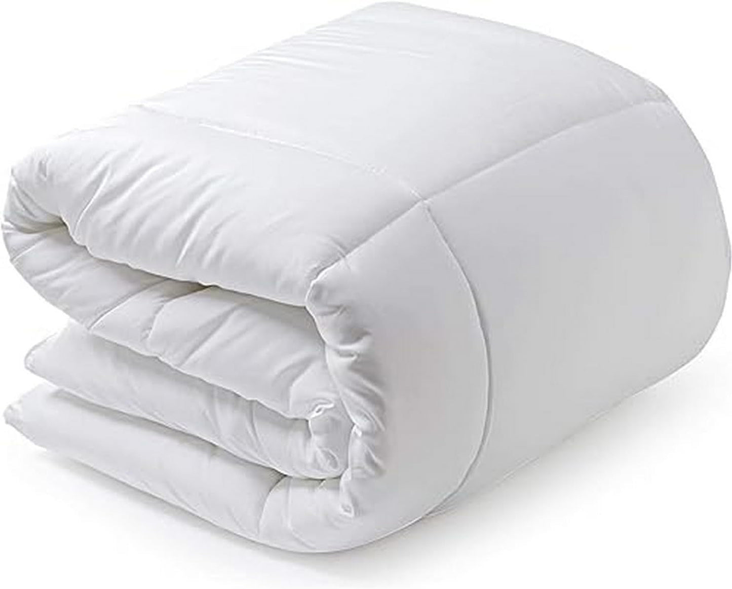 Vezeldekbed, 250 G, microvezel, zacht, zijdeachtig, voor bedden van 100, 105 en 110 cm, wit, 180 X 220 cm Naty Shop dekbedden en dekbedden 100X120