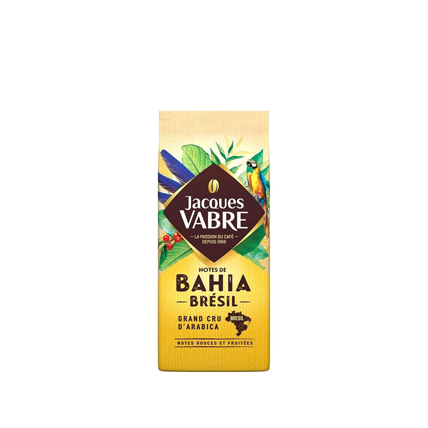 Pure Arabica koffiebonen uit Bahia, Brazilië - JACQUES VABRE - 250 g
