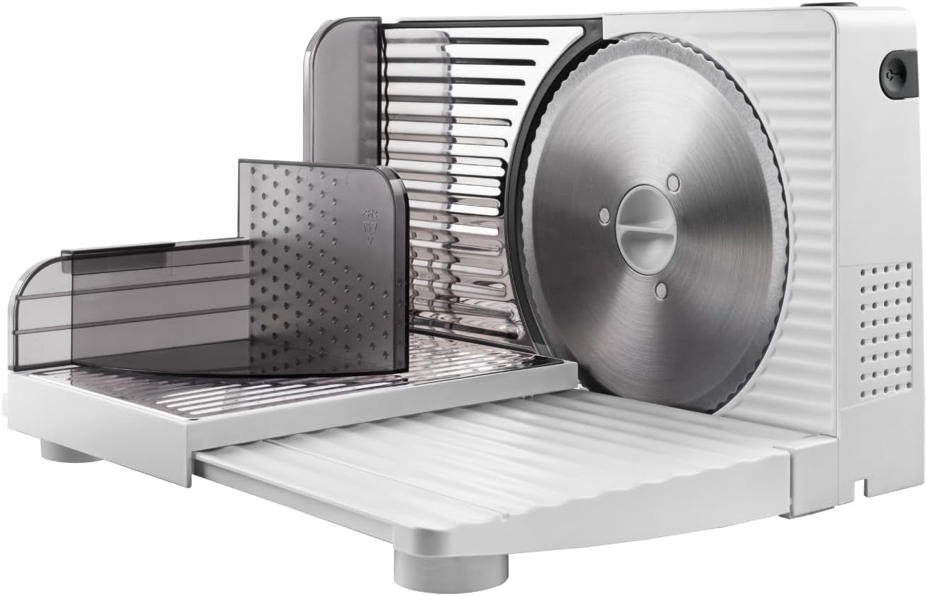 Cutmaster Compact, snijmachine, roestvrij staal, 100 W Shredders en Slicers Naty Shop Kompakt