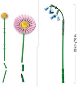 LEGO Botanicals Klein Zomerboeket - Kunstbloem Bouwset - Incl. klokjes, boterbloemen, tulpen - Cadeau-idee voor dames, moeders en heren - 10347 Bouwsets Besuche den LEGO-Store