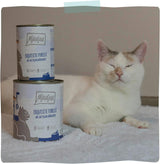 MjAMjAM - Premium natvoer voor katten - Verfijnde forel met sappige kip, 6 stuks (6 x 400 g), graanvrij