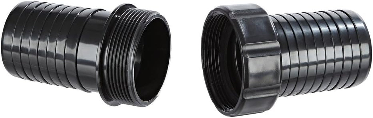 Slangpilaar Oase 2", zwart - gemaakt van PVC materiaal, voor het aansluiten van slangen van 2", diameter 50 cm
