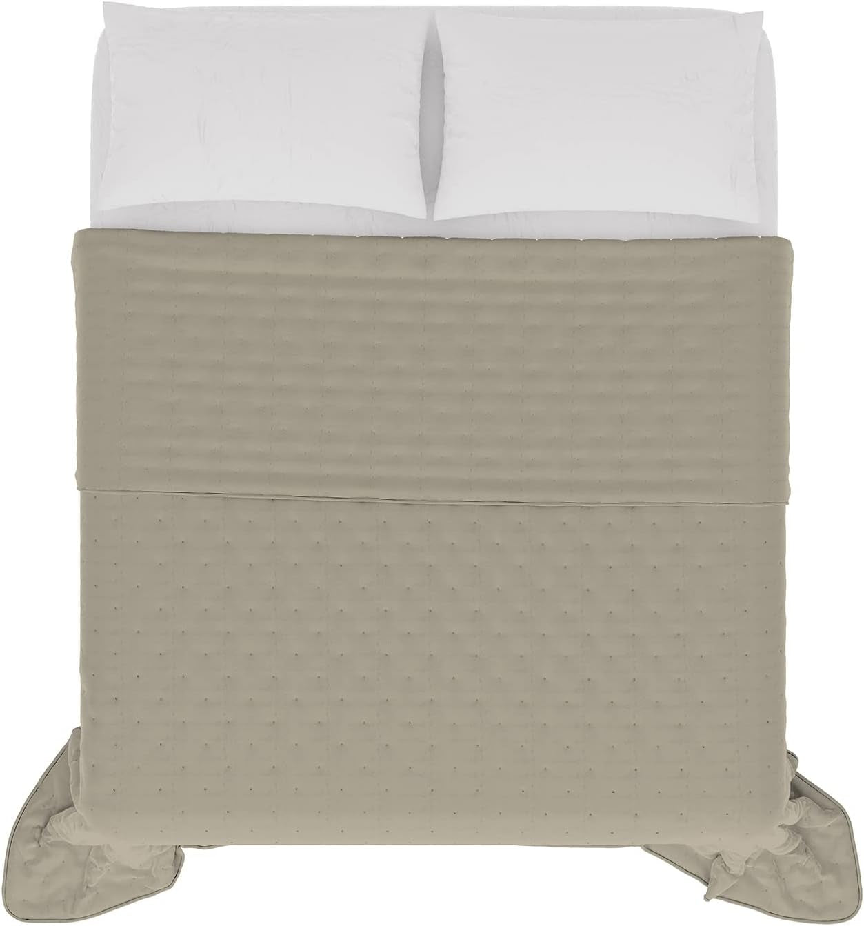 Italiaans beddengoed CHIC zomerdekbed, microvezel, DUBBEL 250X250Cm, bruin Dekbedden en quilts Naty Shop Standaard titel