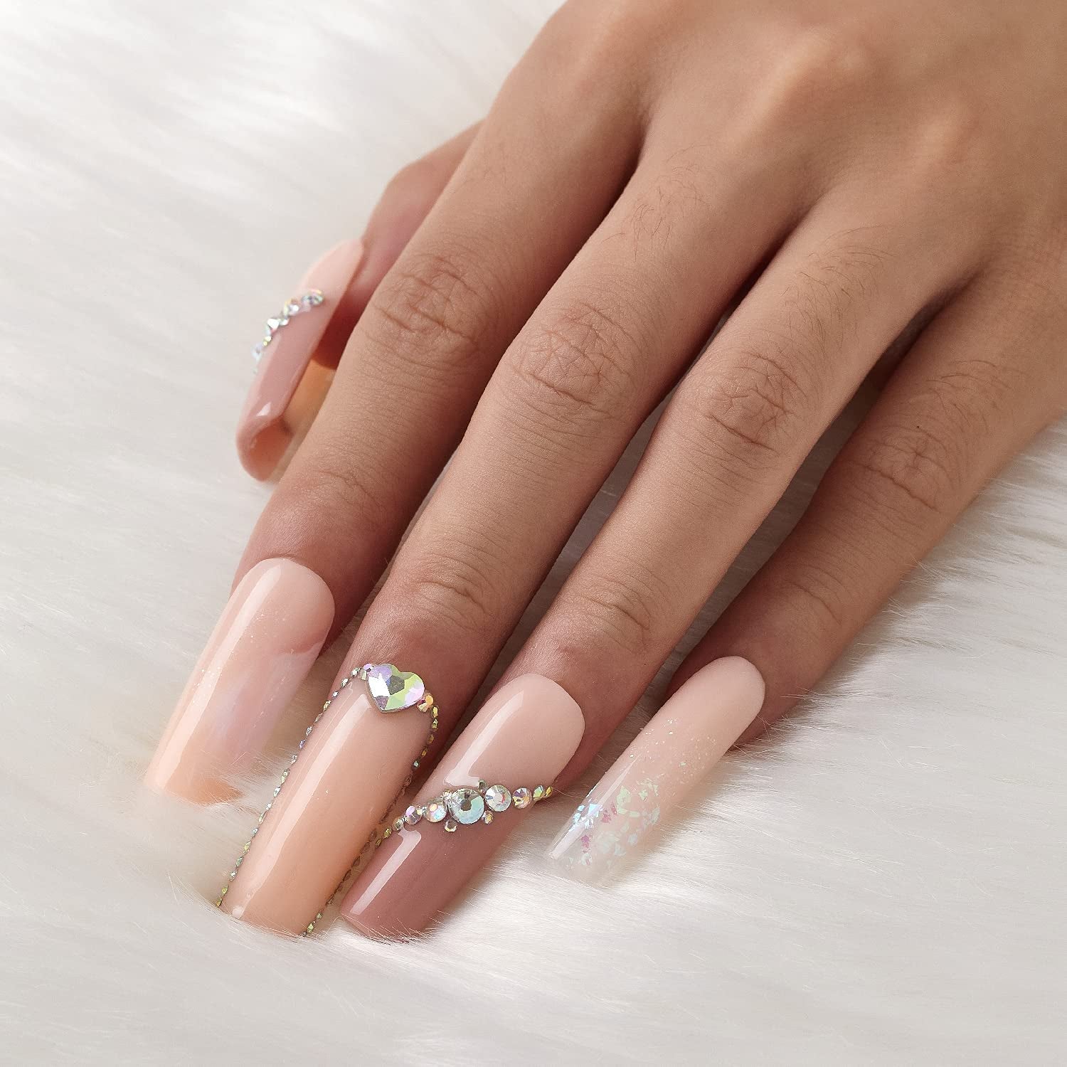 Makartt Poly nagelverlengingsgel - acrylverlengingsgel, nagelversterkende gel, nageldecoratie, 50ml (paars)
