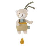 Fehn muziekdoos babyslaaphulp schaap - knuffel met opzetstuk - slaaphulpliedje "Brahms lullaby" - kinderspeelgoed voor onderweg en thuis - muzikaal speelgoed voor baby's en kinderen Bebe Naty Shop Speelgoed De aard van de beer
