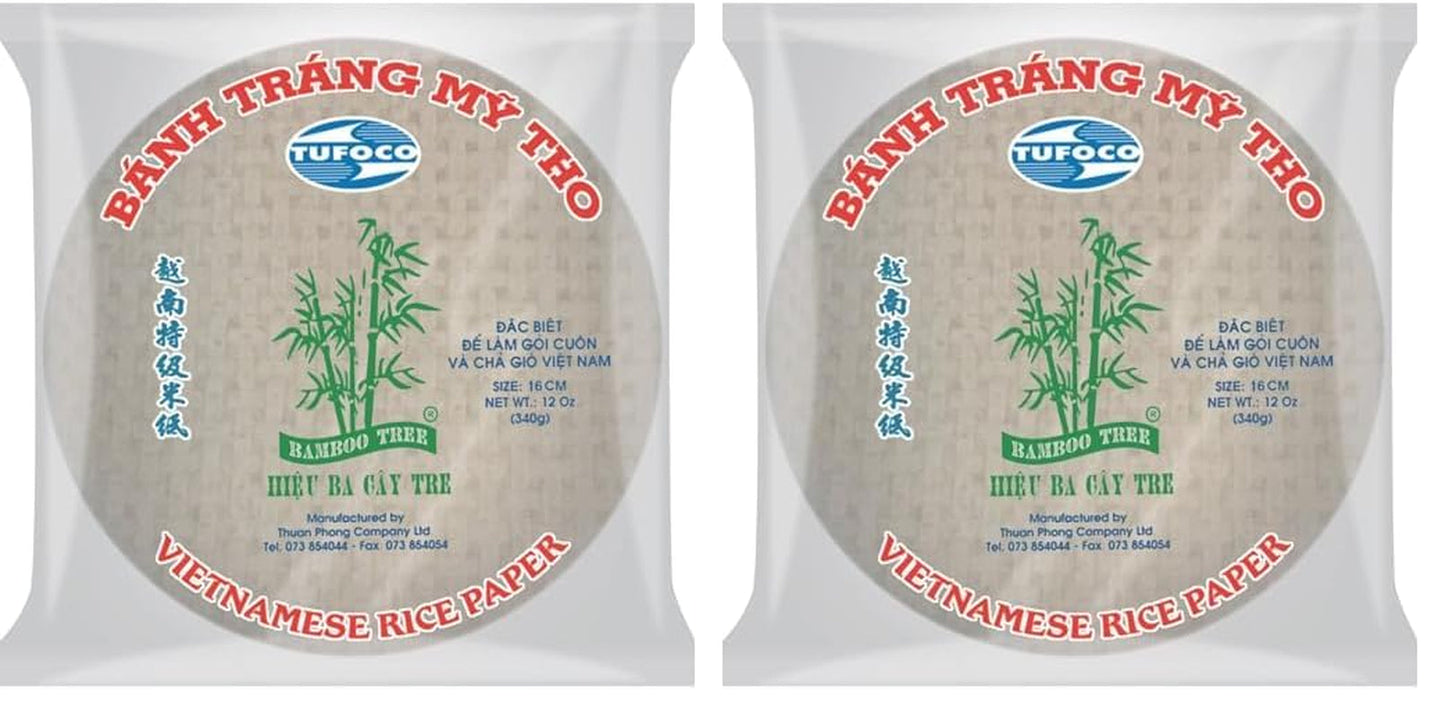 BAMBOE BOOM - Rijstpapier 22 cm. (Zomerbroodjes) - 1 x 400 g