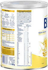 BEBA 2 - Opvolgmelk na 6 maanden, met 5 HMO-complex, leeftijdsafhankelijk eiwitgehalte, lactosevrij, palmolievrij, visolievrij, babyvoeding, babymelkpoeder, verpakking van 3 (3 x 800 g)