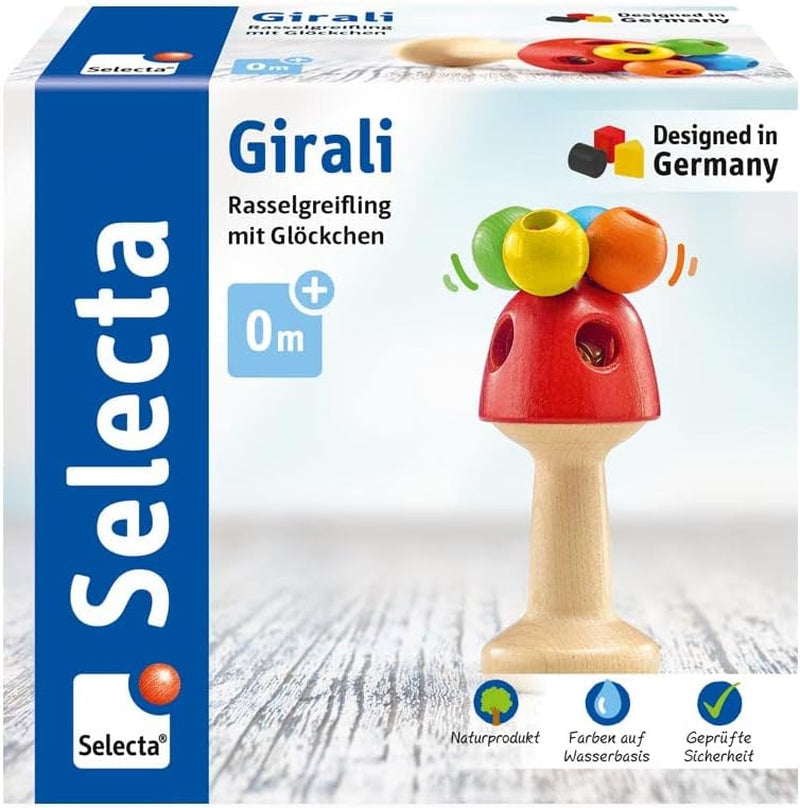 Selecta 61027 Girali, vangspeeltje, 10 cm Jucarii Bebe Naty Shop Standaard titel