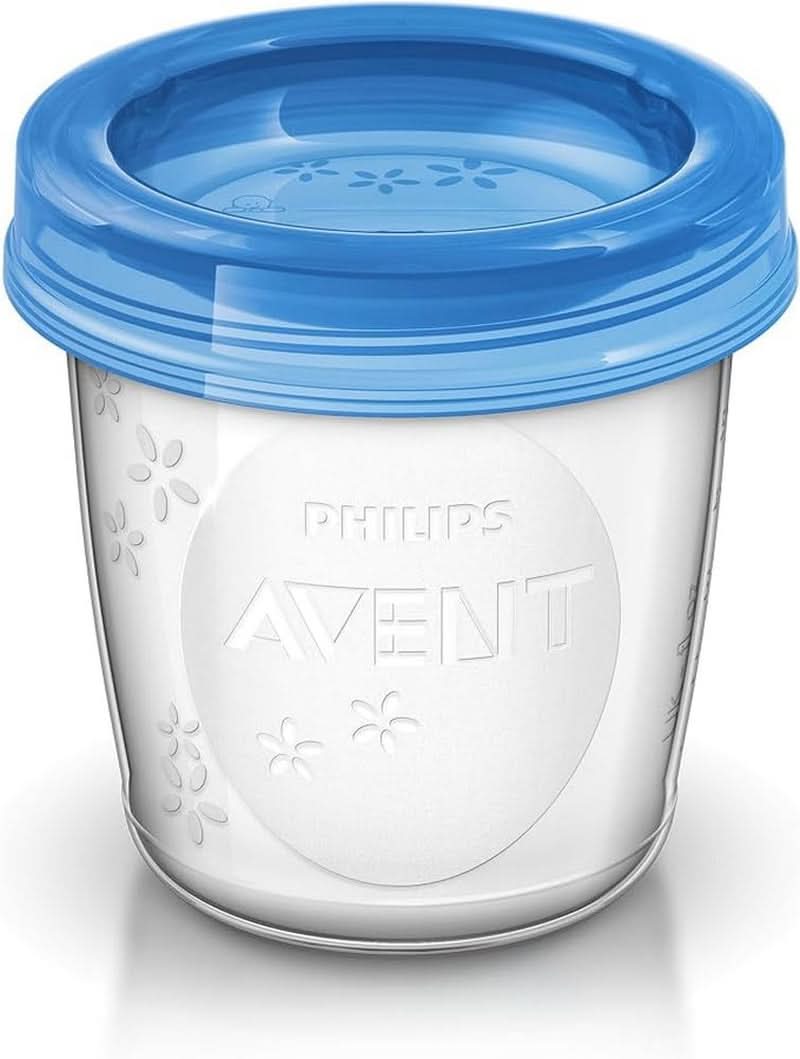 Philips Avent Austellungssystem Für Muttermilch, Becher Inklusive Deckel, Adapter (Modell SCF618/10) Accessoires Voeding en borstvoeding Bebe Naty Shop