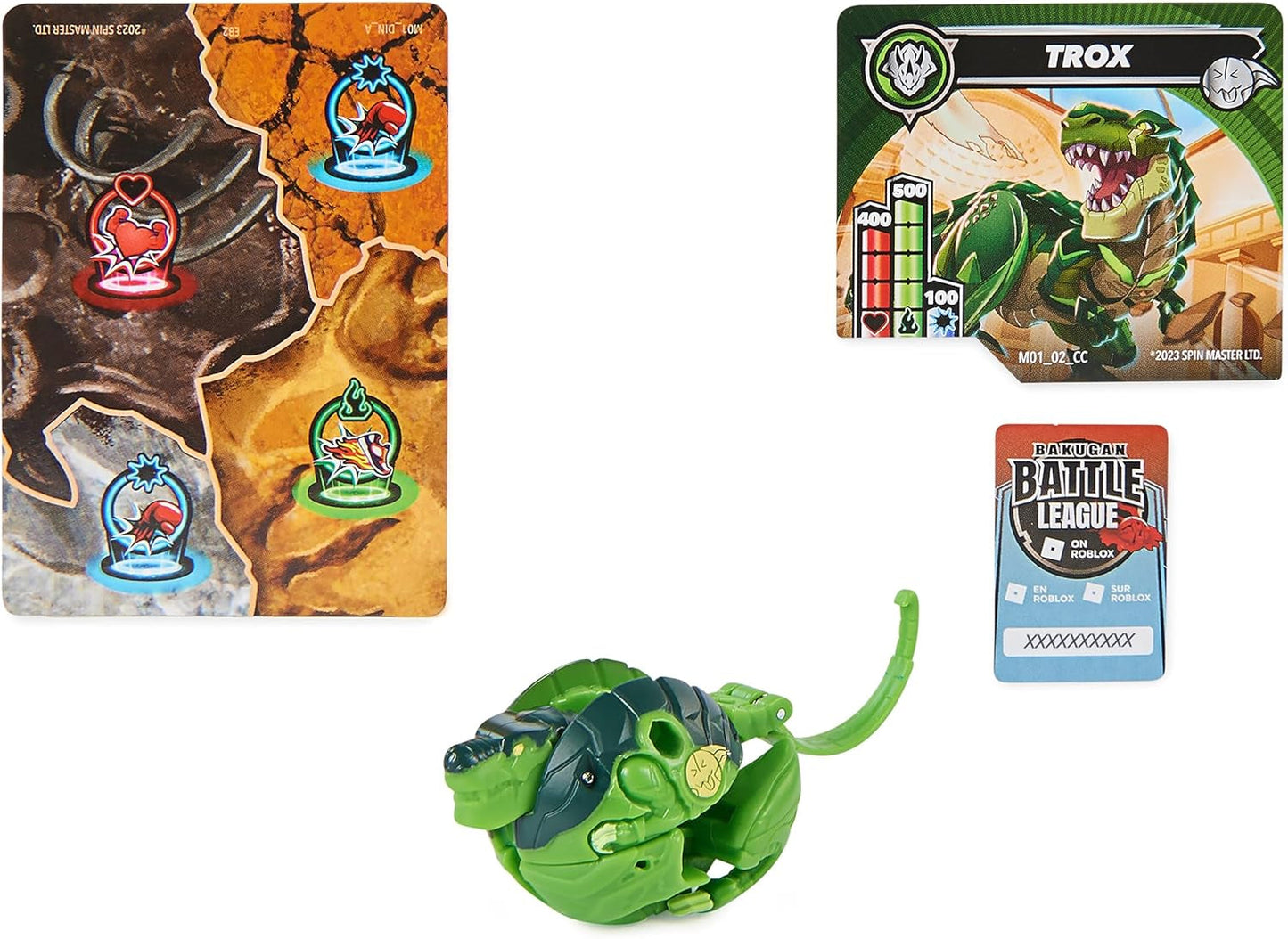 Bakugan 3.0 Core Ball 1-pack, aanpasbare actiefiguur met verzamelbare karakterkaart, verschillende varianten, voor kinderen vanaf 6 jaar Actiefiguren Naty Shop