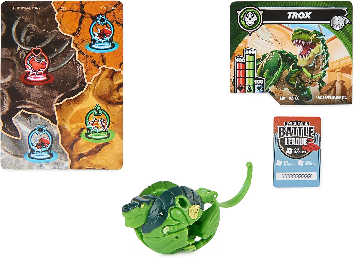 Bakugan 3.0 Core Ball 1-pack, aanpasbare actiefiguur met verzamelbare karakterkaart, verschillende varianten, voor kinderen vanaf 6 jaar Actiefiguren Naty Shop