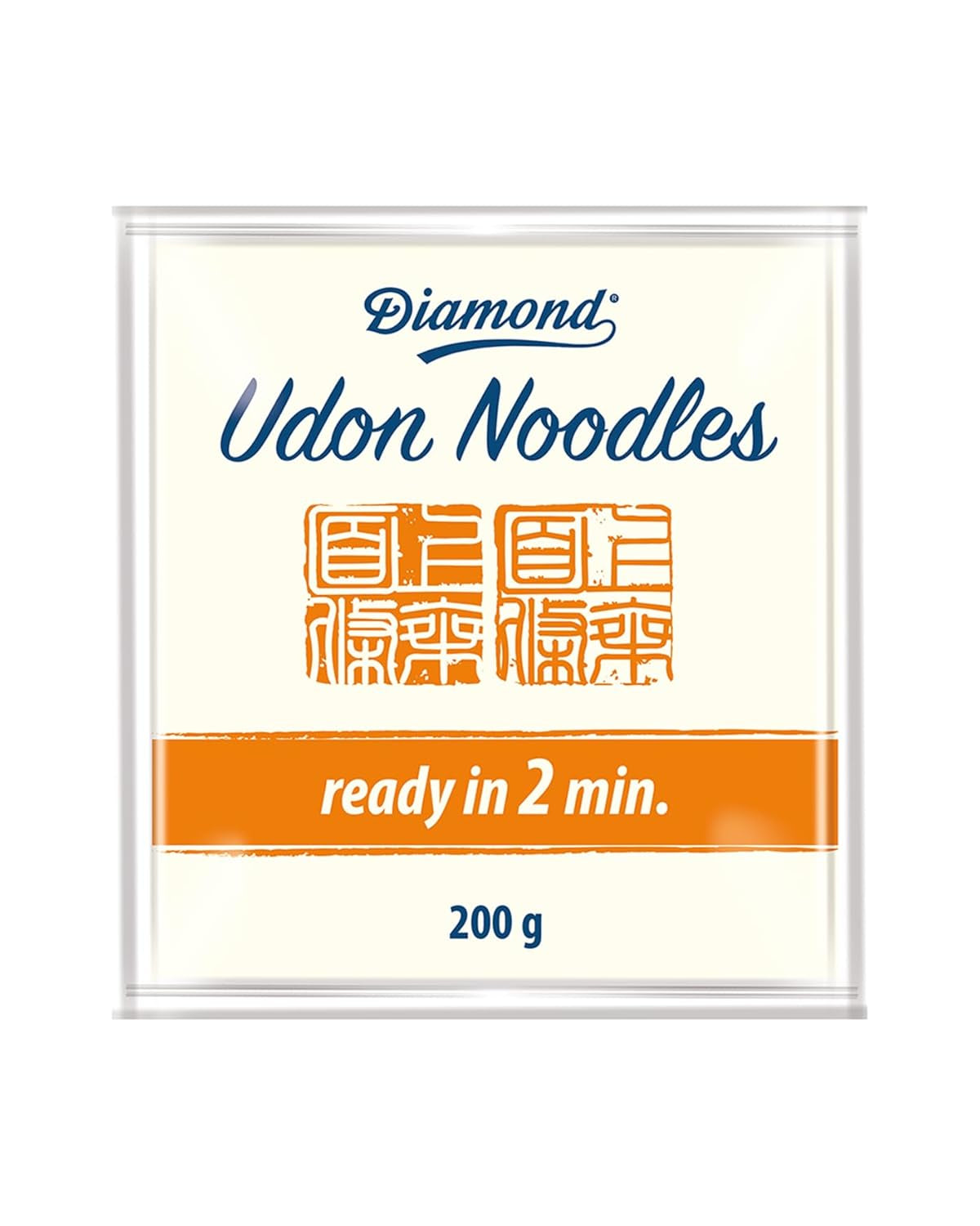 Udon-noedels DIAMOND, snelle en gemakkelijke bereiding, vegetarisch, veganistisch - 1 x 200 g