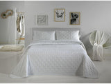Pierre Cardin 1 Bouti Dots - Bed 90 Cm - Kleur Grijs C5 Dekbedden en dekbedden Naty Shop Wit C4 Bed 135 Cm