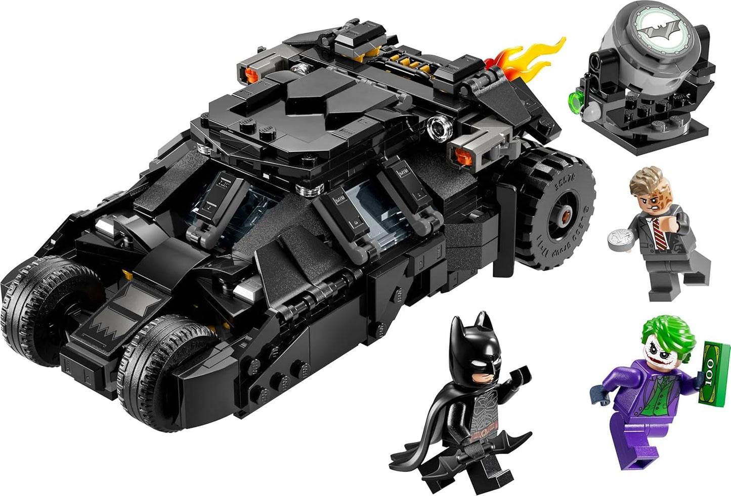 LEGO DC Batman: Batman Tumbler Vs. Two-Face & Joker - Superheldenspeelgoed met Batmobile-auto - Speelset met minifiguren - Cadeau voor jongens en meisjes vanaf 8 jaar 76303 Bouwsets Besuche in LEGO-Store
