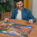 Ravensburger Puzzel 12000884 Sunset Amsterdam - Legpuzzel van 1000 stukjes voor volwassenen vanaf 14 jaar Puzzel Naty Shop