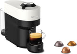 Espressomachine met Nespresso Krups Vertuo Pop capsules, inhoud: 560 ml, automatische capsuleherkenning, one-touch systeem, 4 kopgroottes, verkorte opwarmtijd, duurzaam, Aqua Mint, XN9204