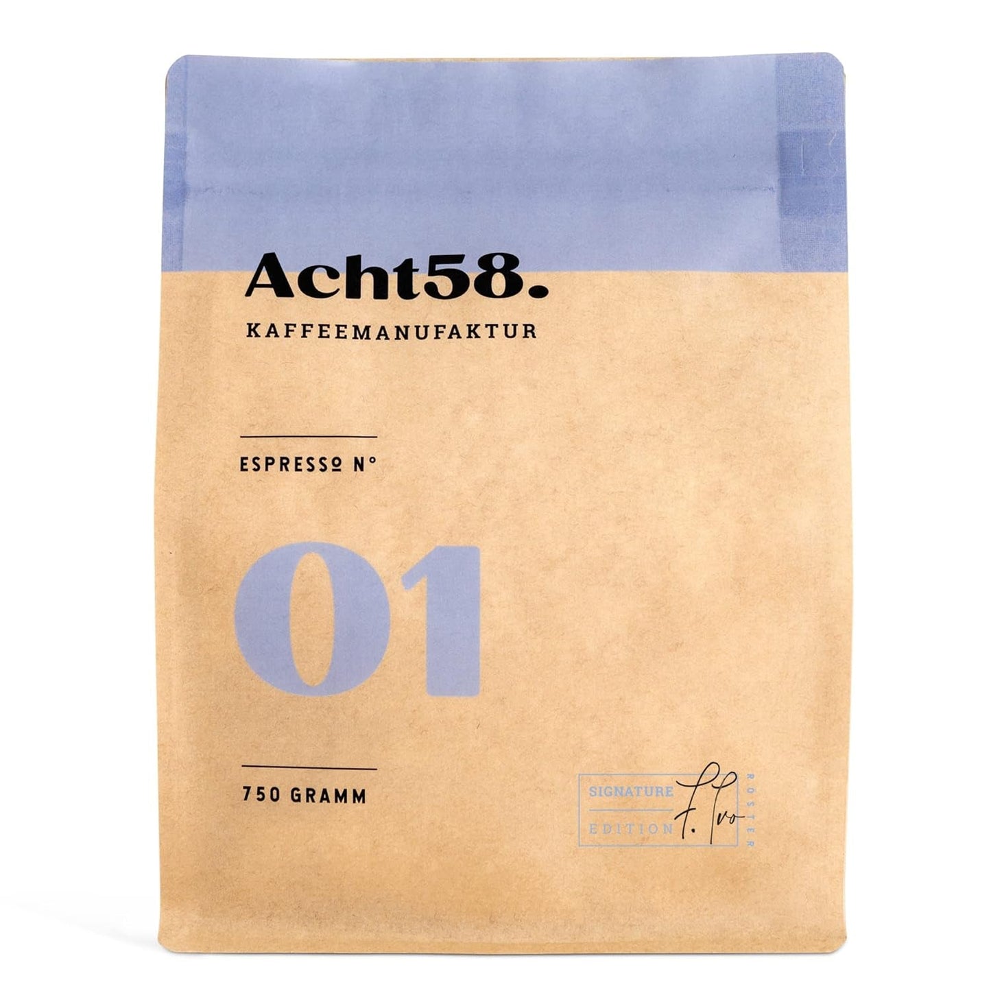 Espresso nr. 1 – Klassieke espressomelange met 25% Robusta – Koffiebonen voor volautomatische machines en portafilter – hele bonen – 750g