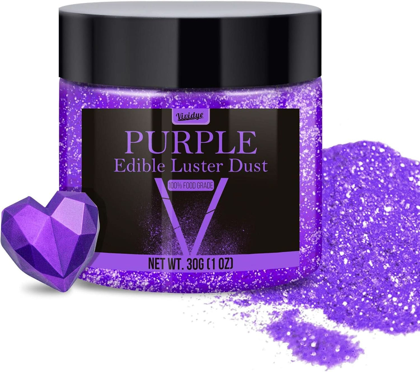 Eetbare glitter, 5 gram Naty Shop Video