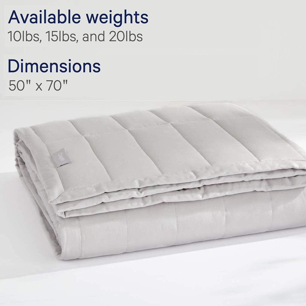 Casper verzwaringsdeken, 9 kg, grijs Quilts en quilts Naty Shop