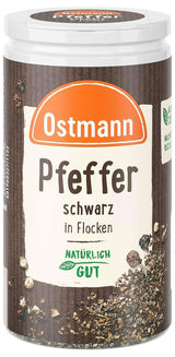 Ostmann - Zwarte pepervlokken, 25 gram Condimente Naty Shop