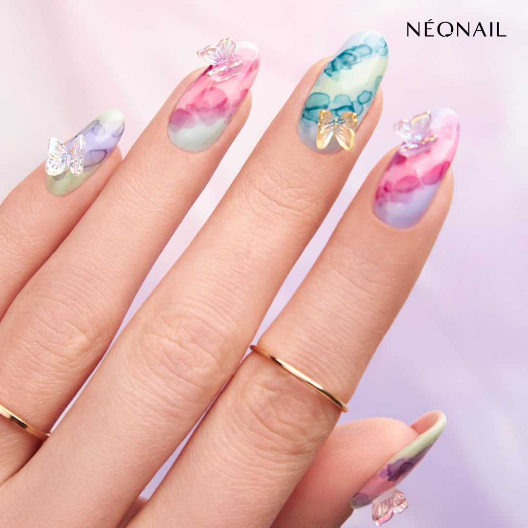 NÉONAIL Nageldecoratie 3D Nail Art Schmetterlinge - Nail Charms - Nägel Selber Machen - Nails - Nageldesign Accessoires - Nailart - Nail Art Zubehör - Nagel Deko - Nagelschmuck - Mehrfarbig