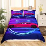 Jungen Cartoon Autobeddengoedset 135X200,Kinder Bau Fahrzeuge Tröster Abdeckung Für Kind Kleinkind Teens,Dinosaurier Bettbezug,Traktor Maschinerie Bagger Bettdecke Abdeckung,Lkw Autos Bedtuffen Naty Shop Multi 8 220*240+80*80*2